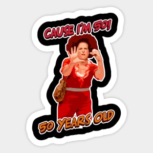 sally omally quote Sticker